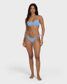 Billabong MINI WAVE CHECK HELENA UWIRE / Top True Blue L