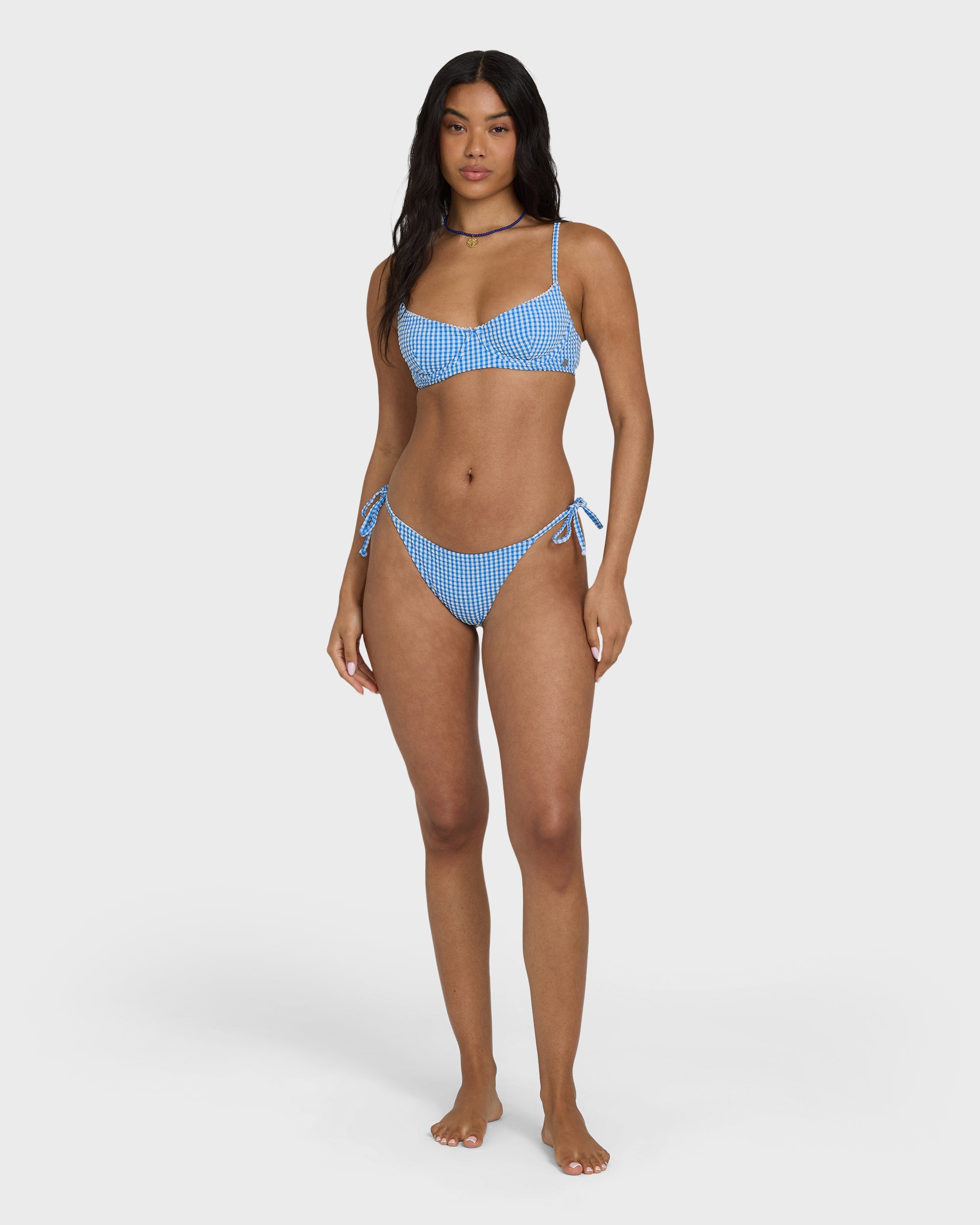 Billabong MINI WAVE CHECK HELENA UWIRE / Top True Blue M