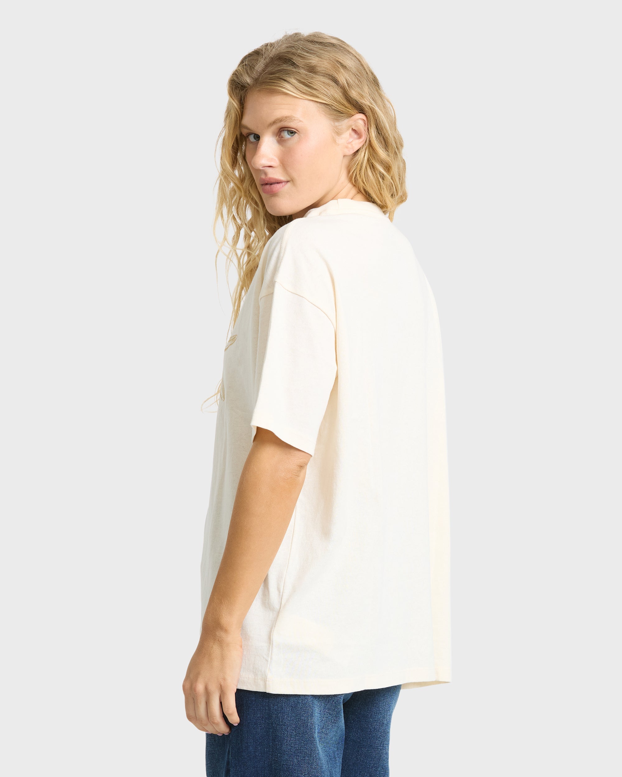 Billabong IN FRONT OF ME Shirt White Cap L