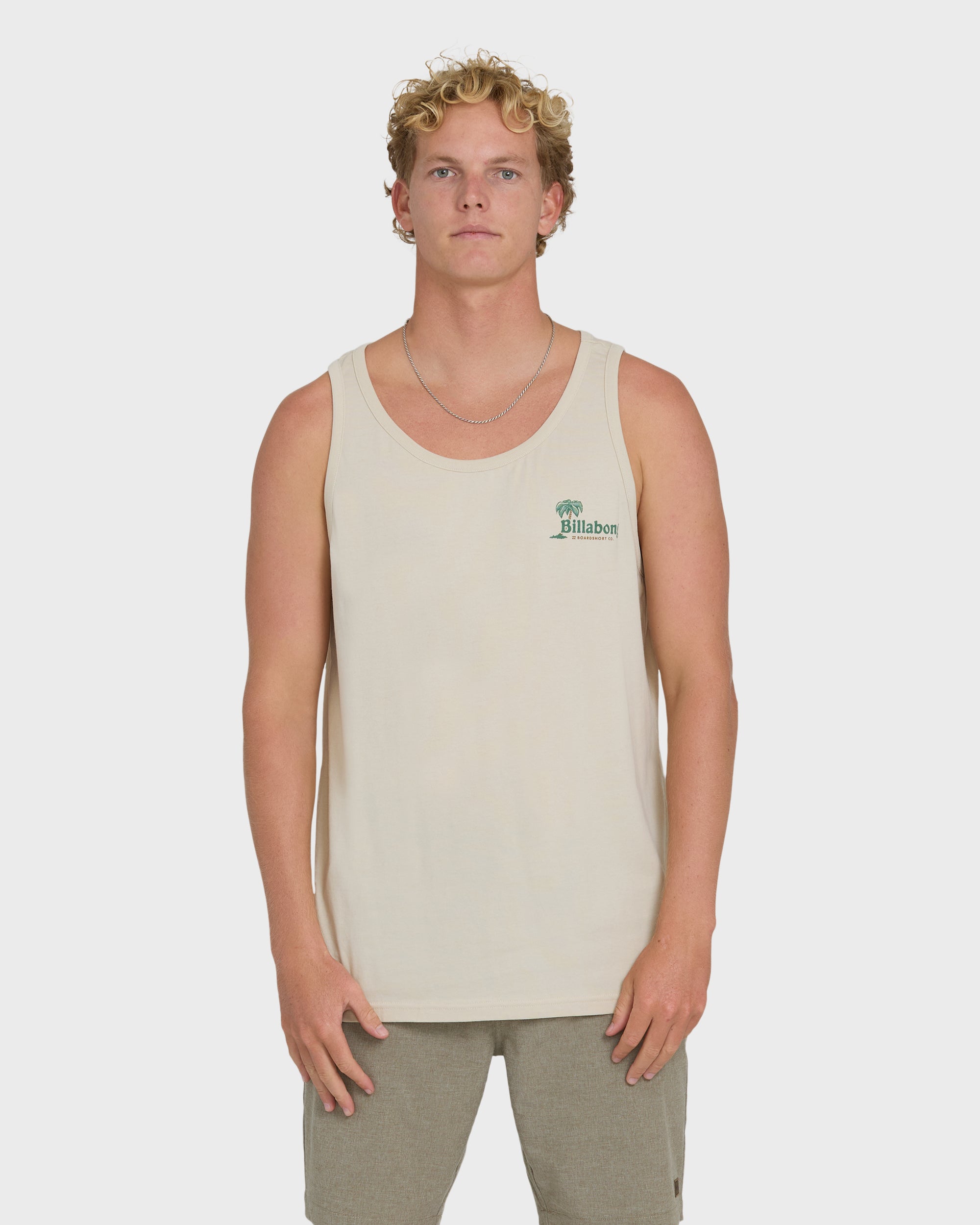 Billabong CHECK OUT PREMIUM TK Tank Oatmeal L
