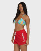 BILLABONG Vacay Forever Knt Short FIESTA RED S