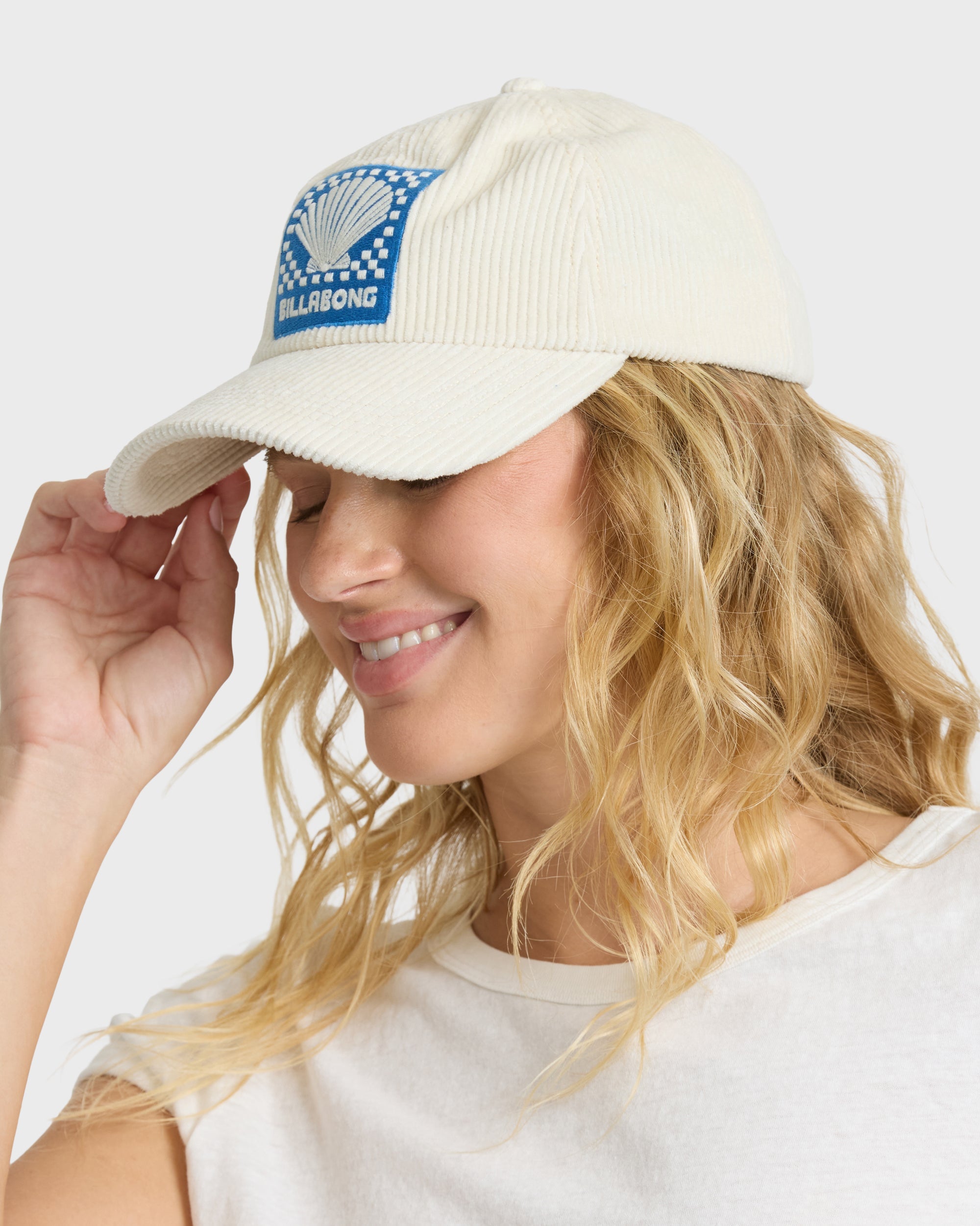 BILLABONG DAD CAP CORD Hat WHITE CAP O/S