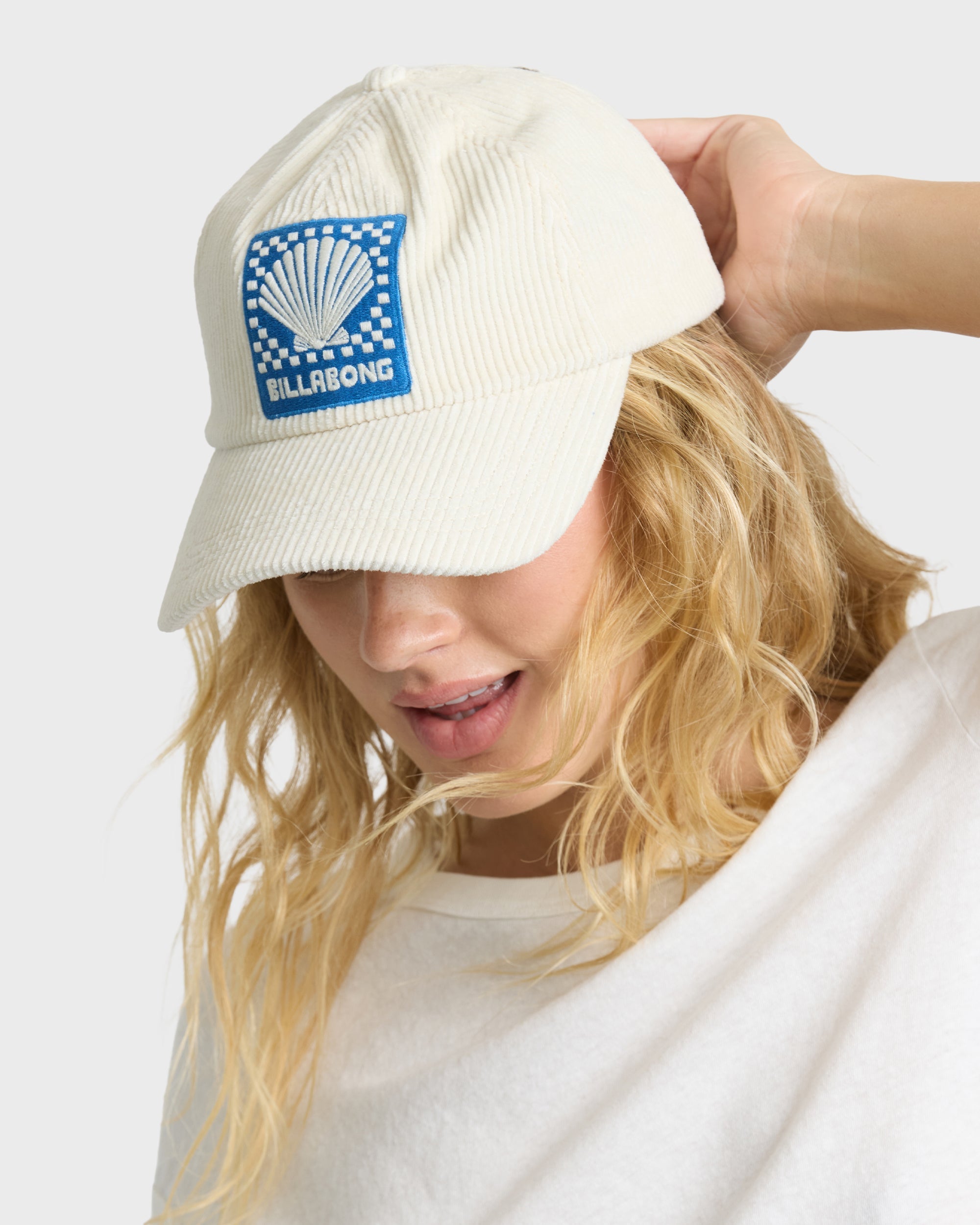 BILLABONG DAD CAP CORD Hat WHITE CAP O/S