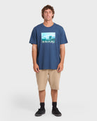 Billabong Lucid Premium SS Tee DarkDenim XXL