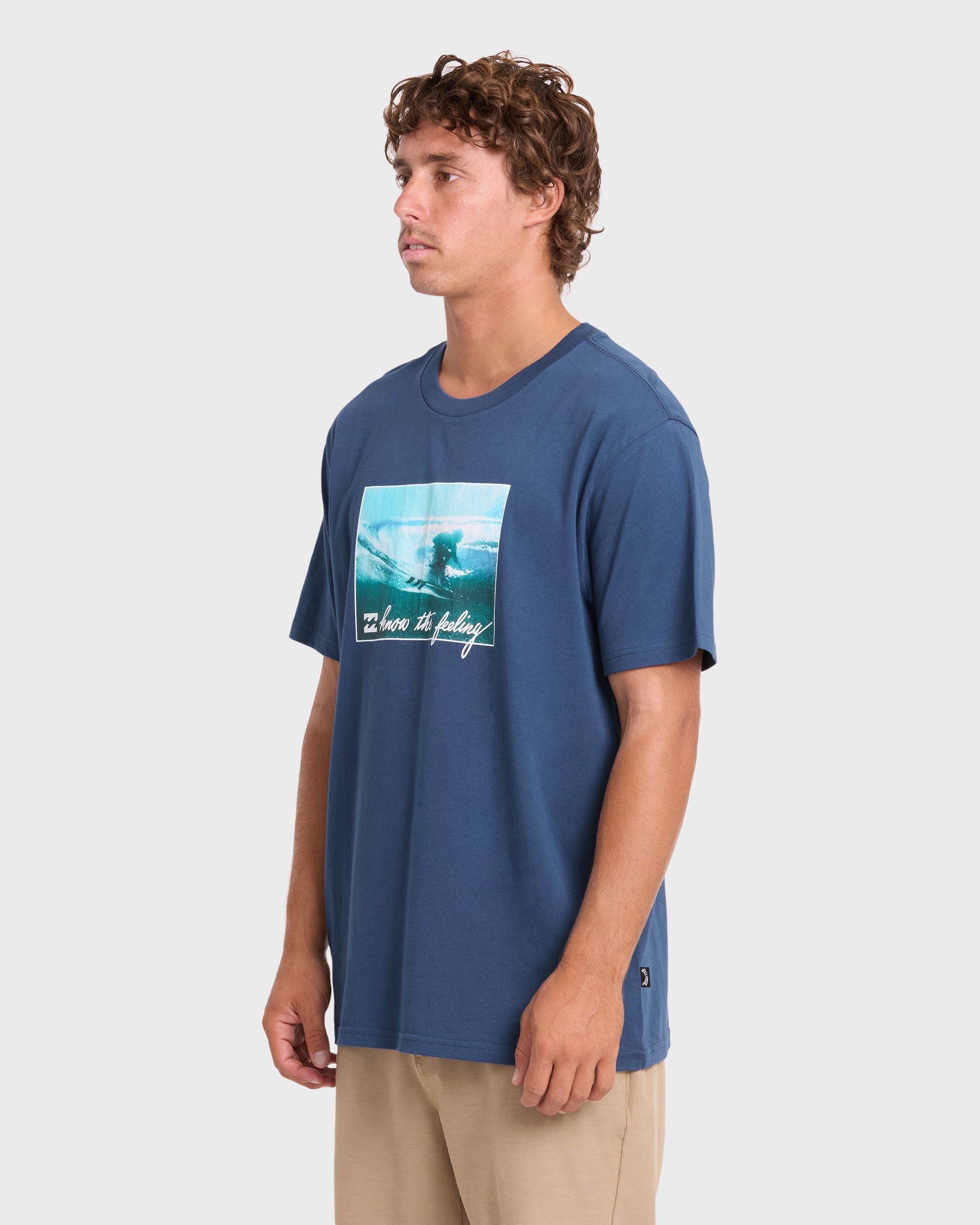 Billabong Lucid Premium SS Tee DarkDenim XXL