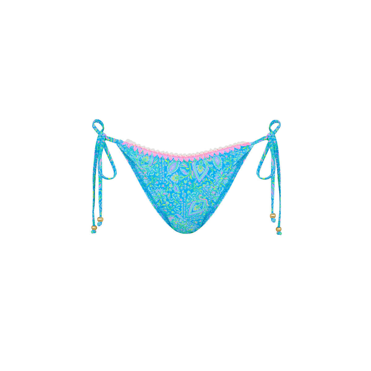 Kulnai Kin Crochet Dipped Cheeky Tie Bikin Bottom  Stargaze S