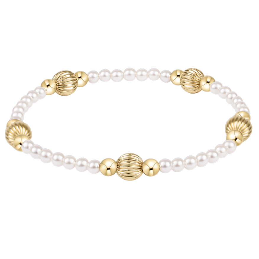 Enewton Classic Pearl Beaded Bracelet PurposeDignity 6mm