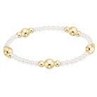 Enewton Classic Pearl Beaded Bracelet PurposeGold 6mm