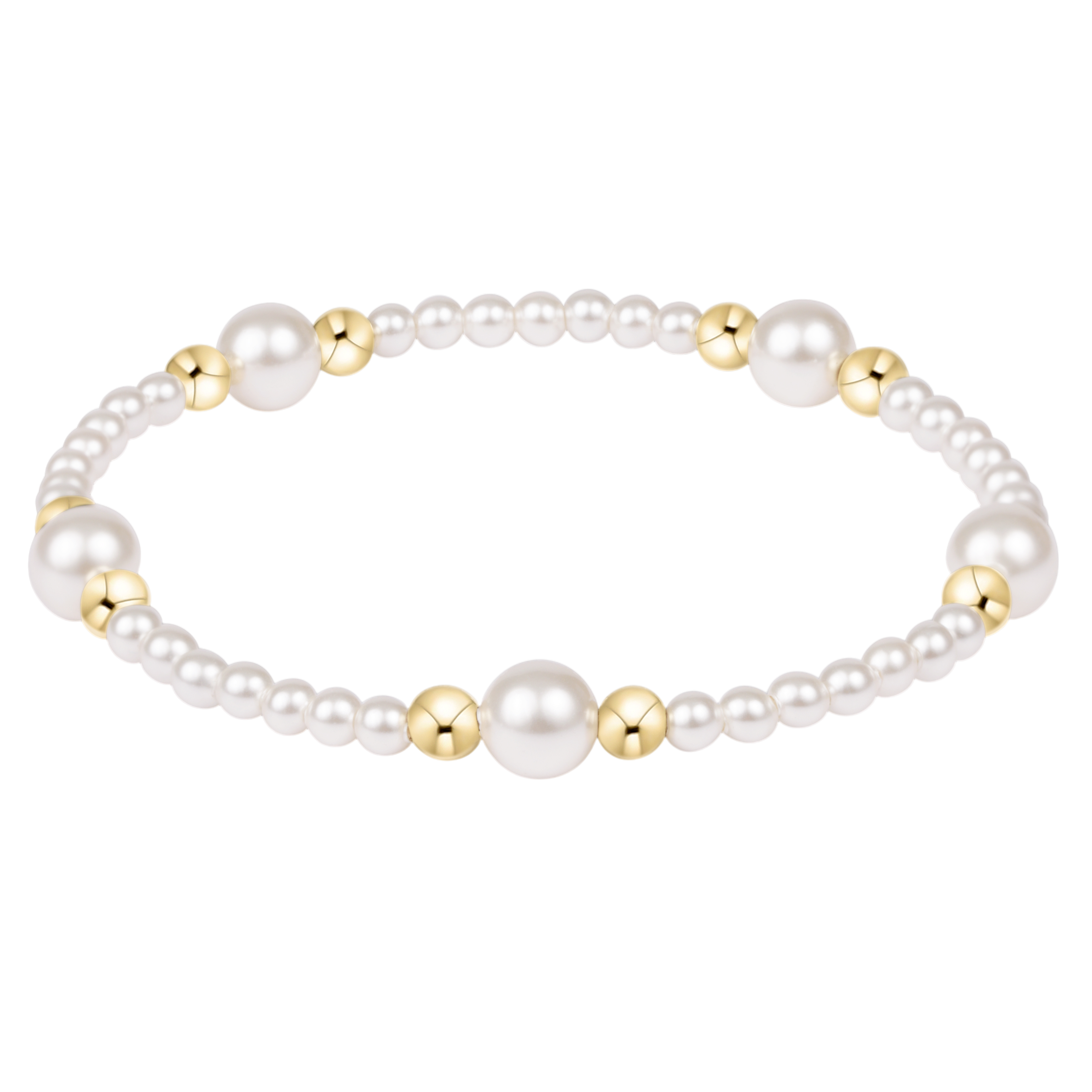 Enewton Classic Pearl Beaded Bracelet PurposePearl 6mm