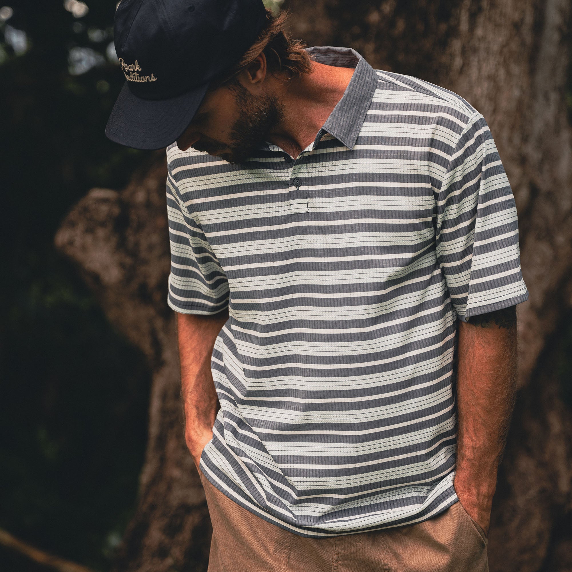 ROARK BLESS UP POLO NEP- NEPTUNE XL