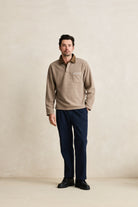 RHYTHM LADDER POLAR LS POLO STO-STONE 1S