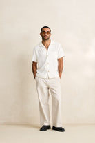 RHYTHM LINEN WHIP STITCH VINTAGE WHITE 1S