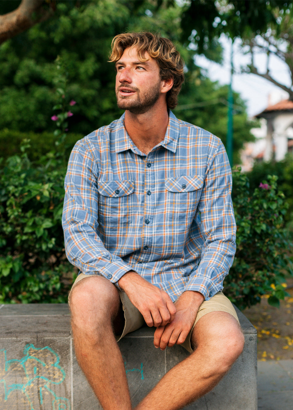 Vissla Central Coast LS Flannel  BHZ XXL