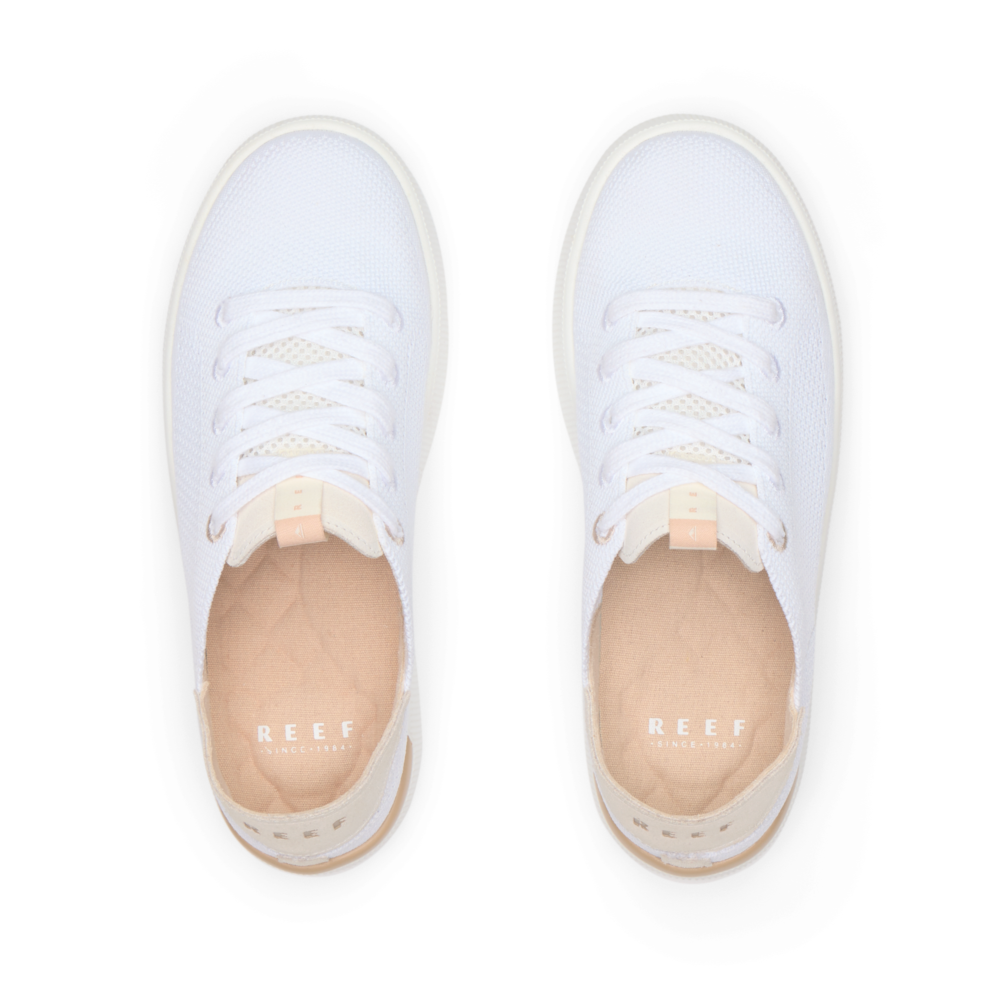 Reef Neptune Womens Shoe White-Vintage 7