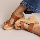 Reef Sunset Ibiza Womens Sandal Leather Brown 9.5