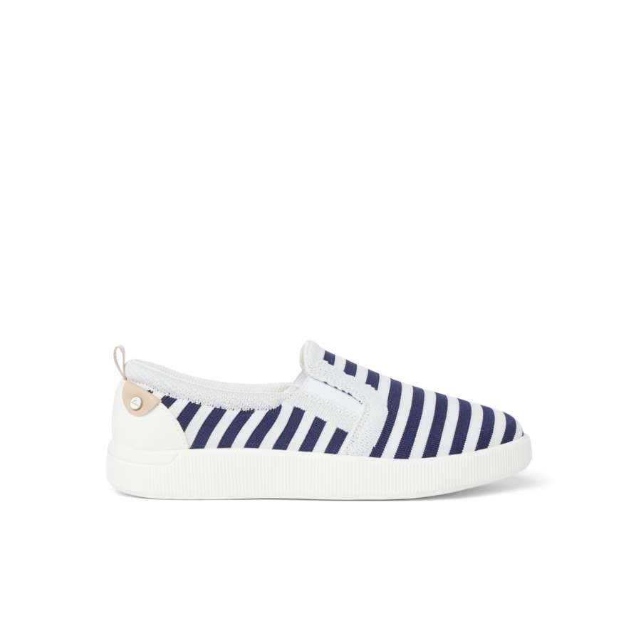 Reef Neptune Elyse Womens Shoe Navy-White Stripe 9