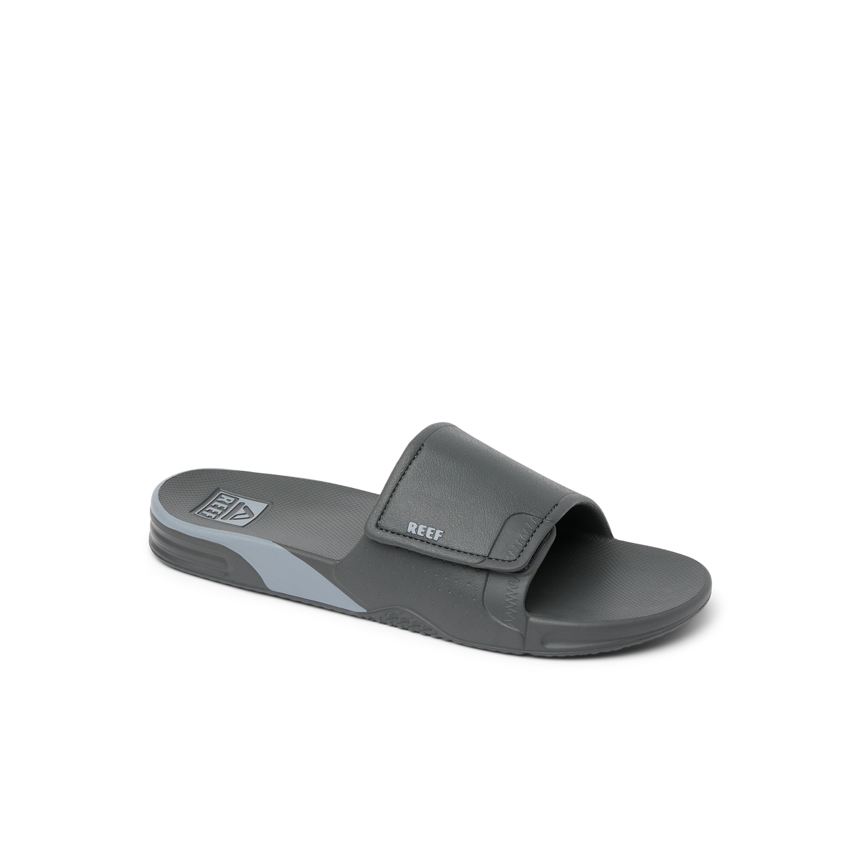 Reef Fanning Slide H2O Mens Sandal Grey 14