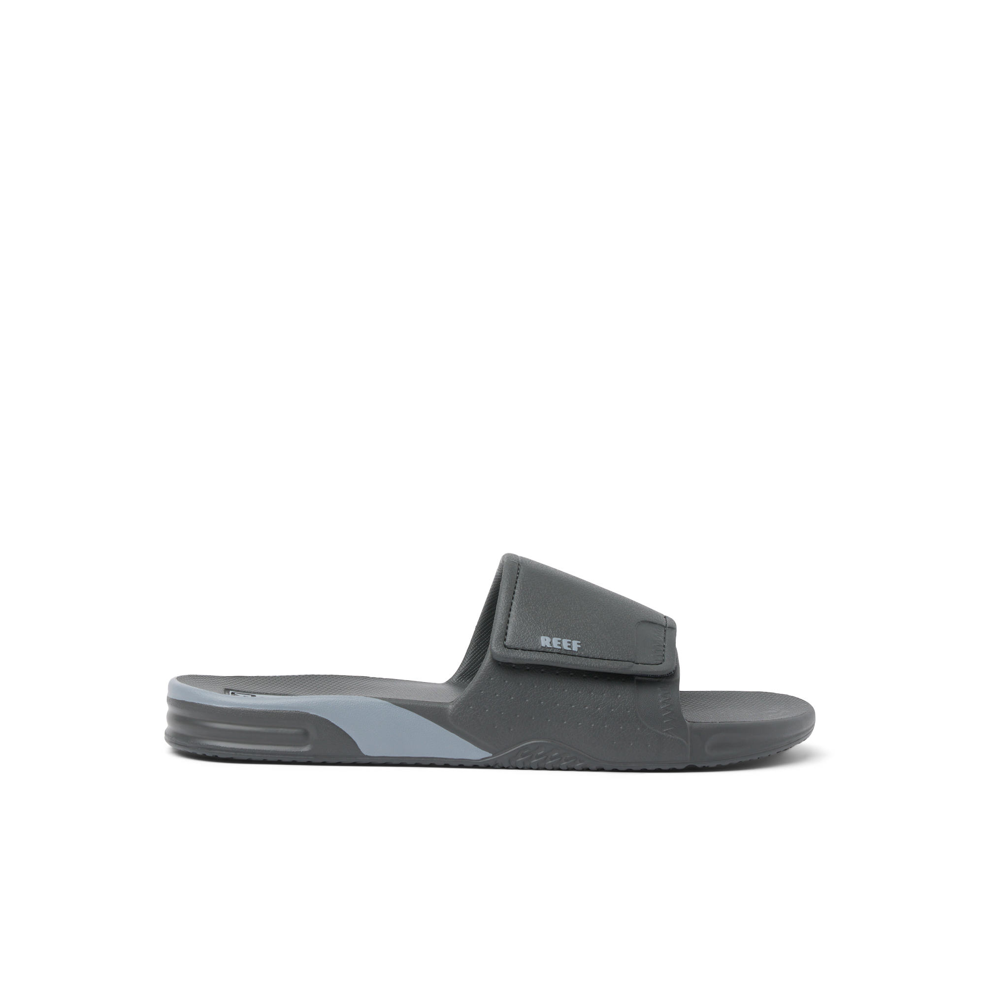 Reef Fanning Slide H2O Mens Sandal Grey 11