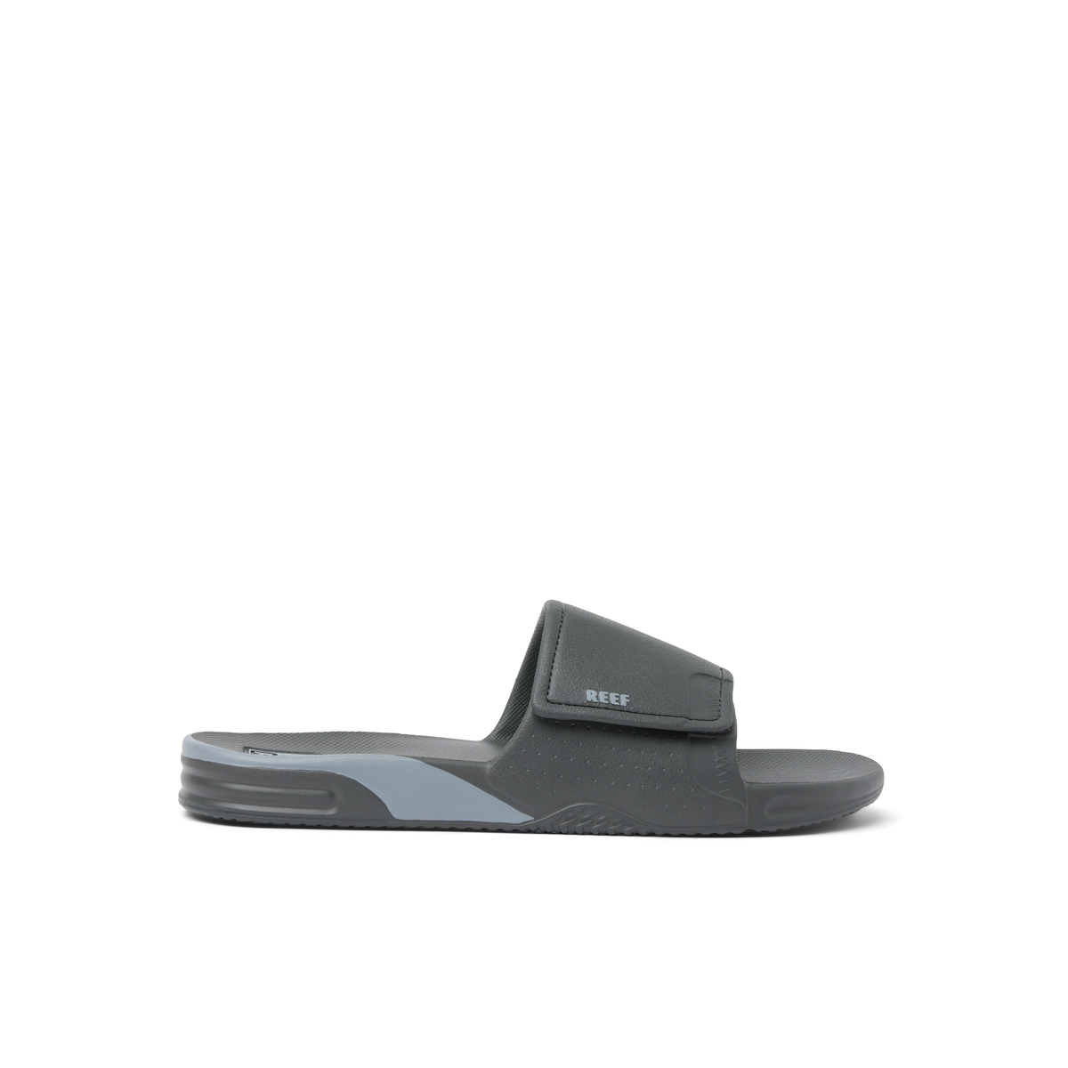 Reef Fanning Slide H2O Mens Sandal Grey 9