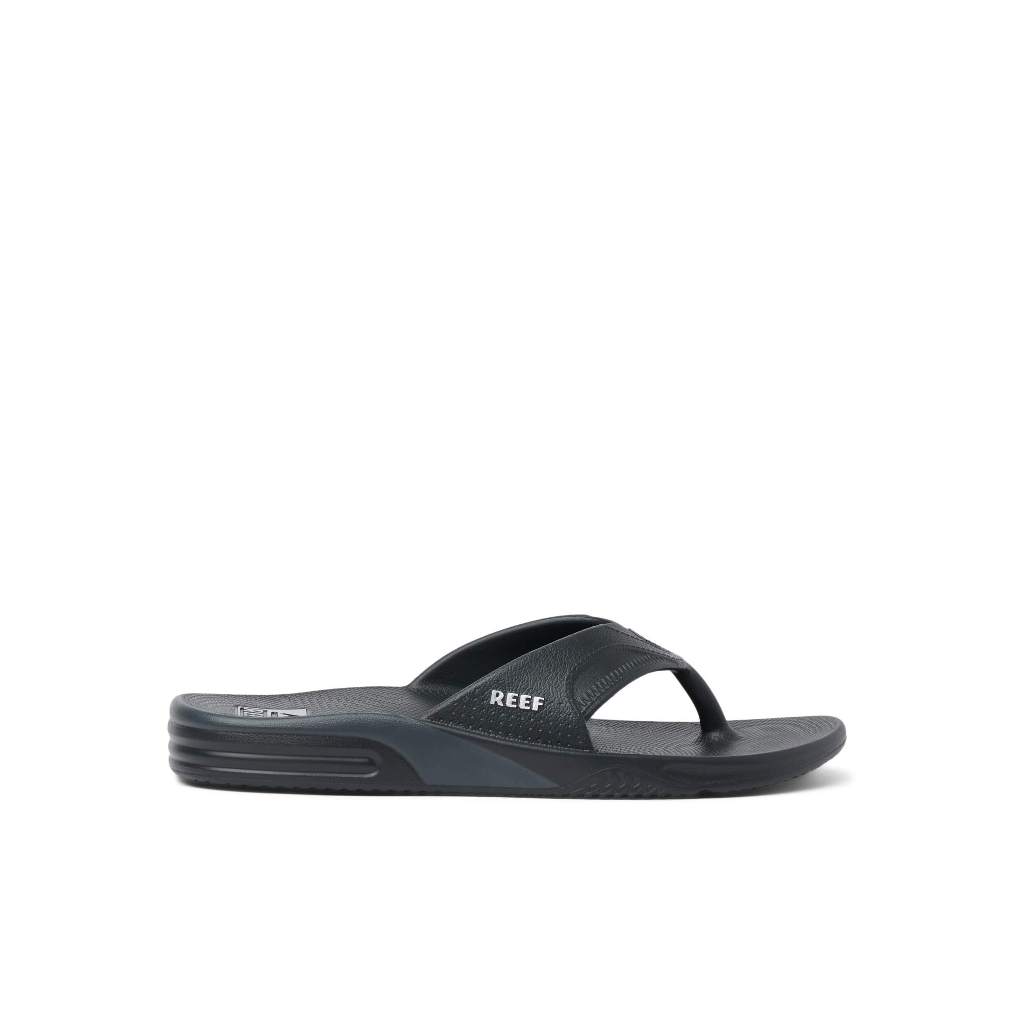 Reef Fanning H2O Mens Sandal Black-Silver 10