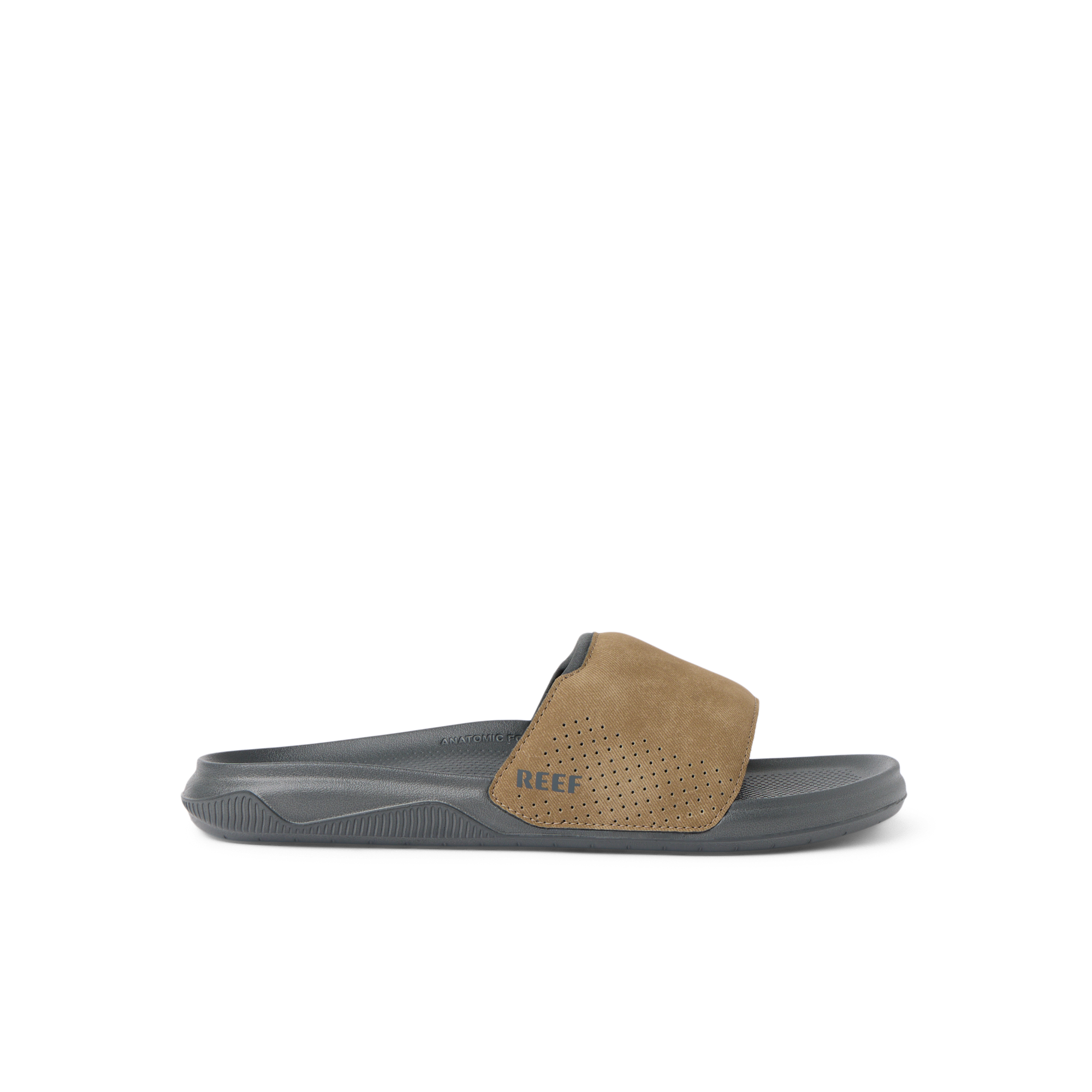 Reef Tailslide Mens Sandal Grey-Tan 7