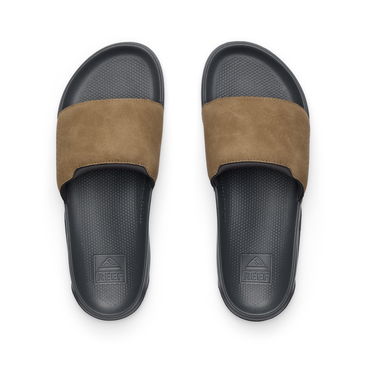 Reef Tailslide Mens Sandal Grey-Tan 10