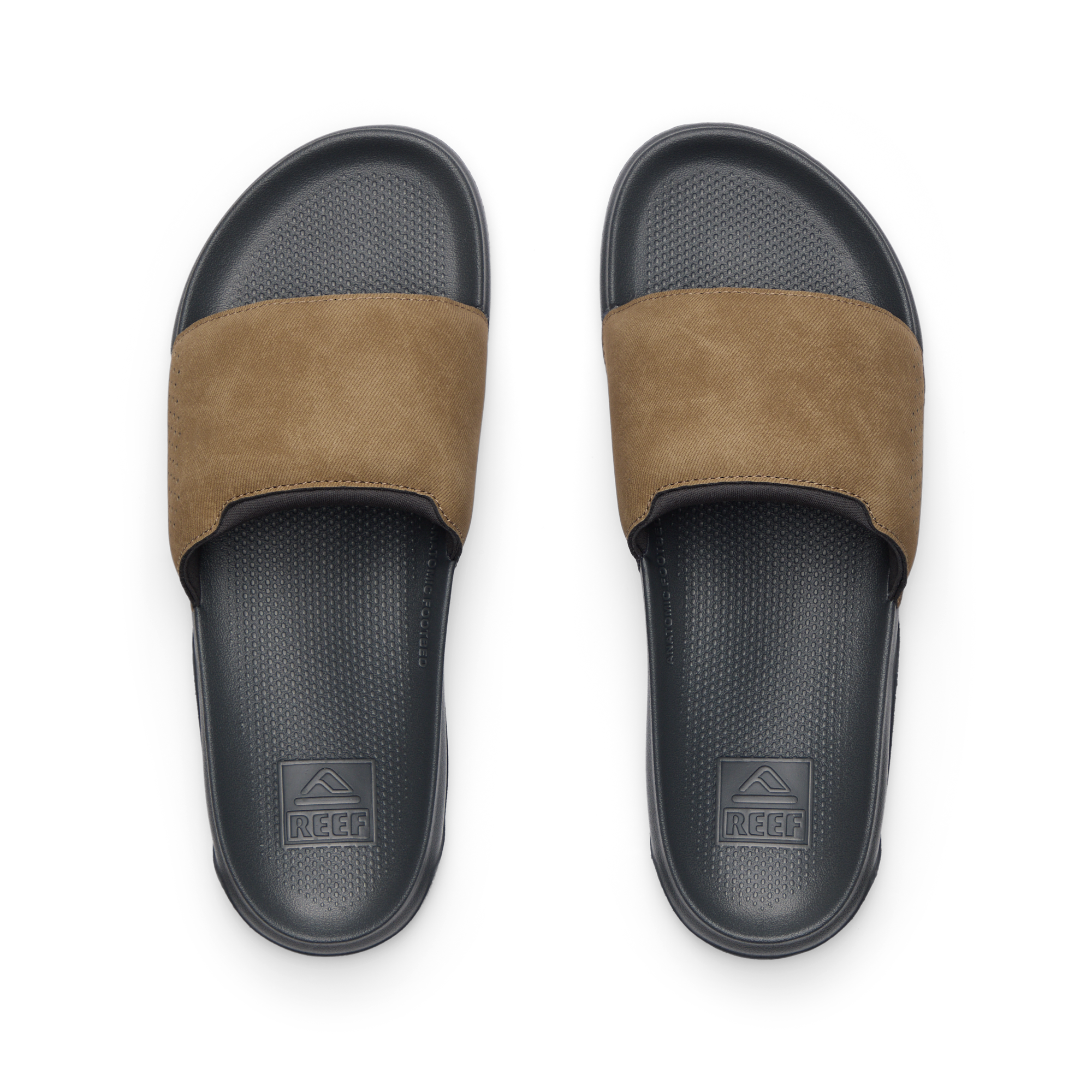 Reef Tailslide Mens Sandal Grey-Tan 7