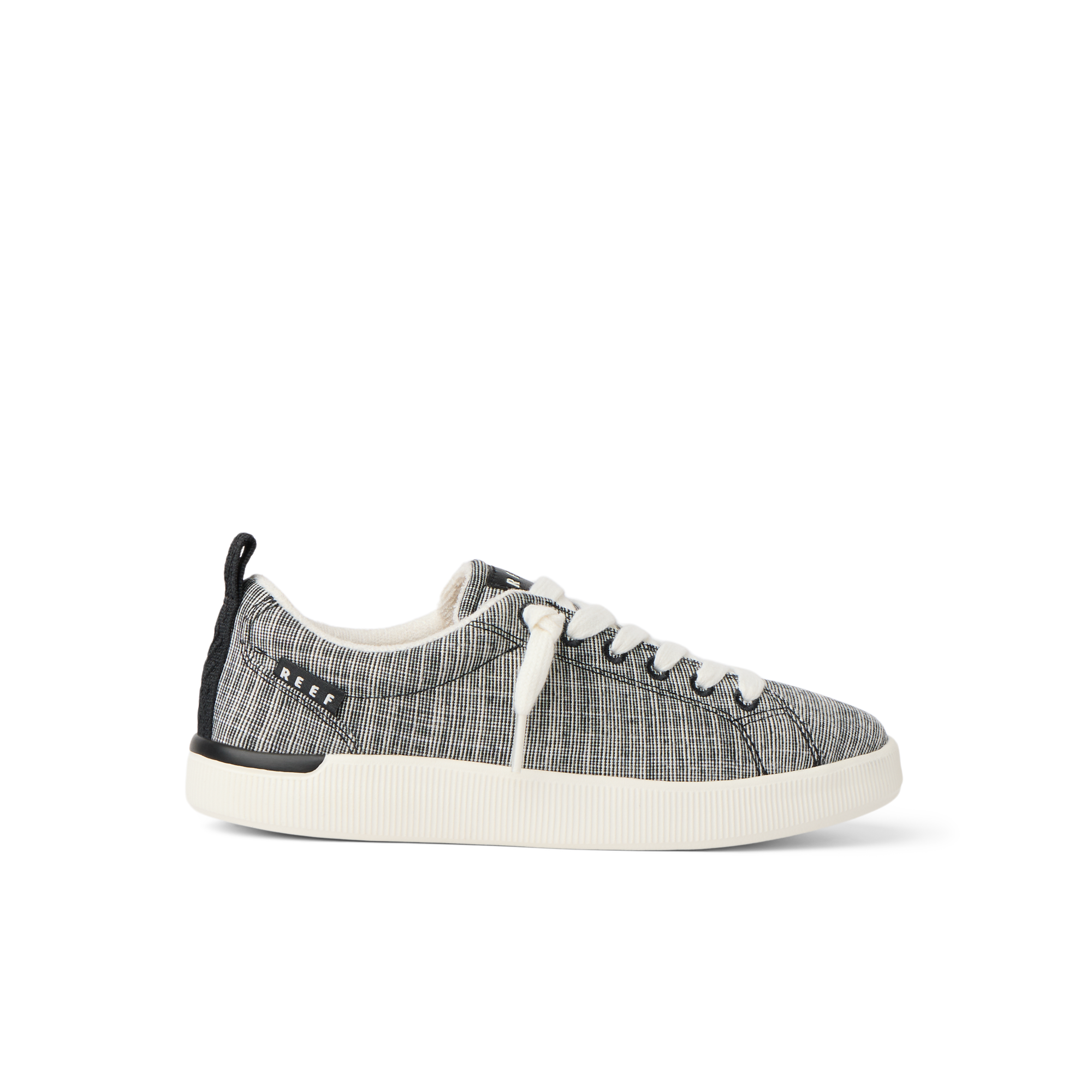Reef Neptune Alana Womens Shoe Black Textile 7.5