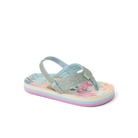 Reef Little Ahi Girls Sandal Tropical Floral 12 C