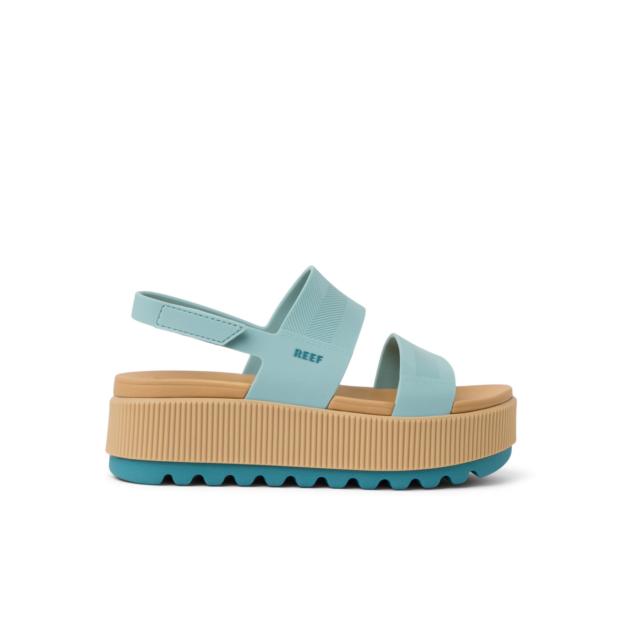 Reef Water Vista Higher Womens Sandal Blue Haze-Tan 10