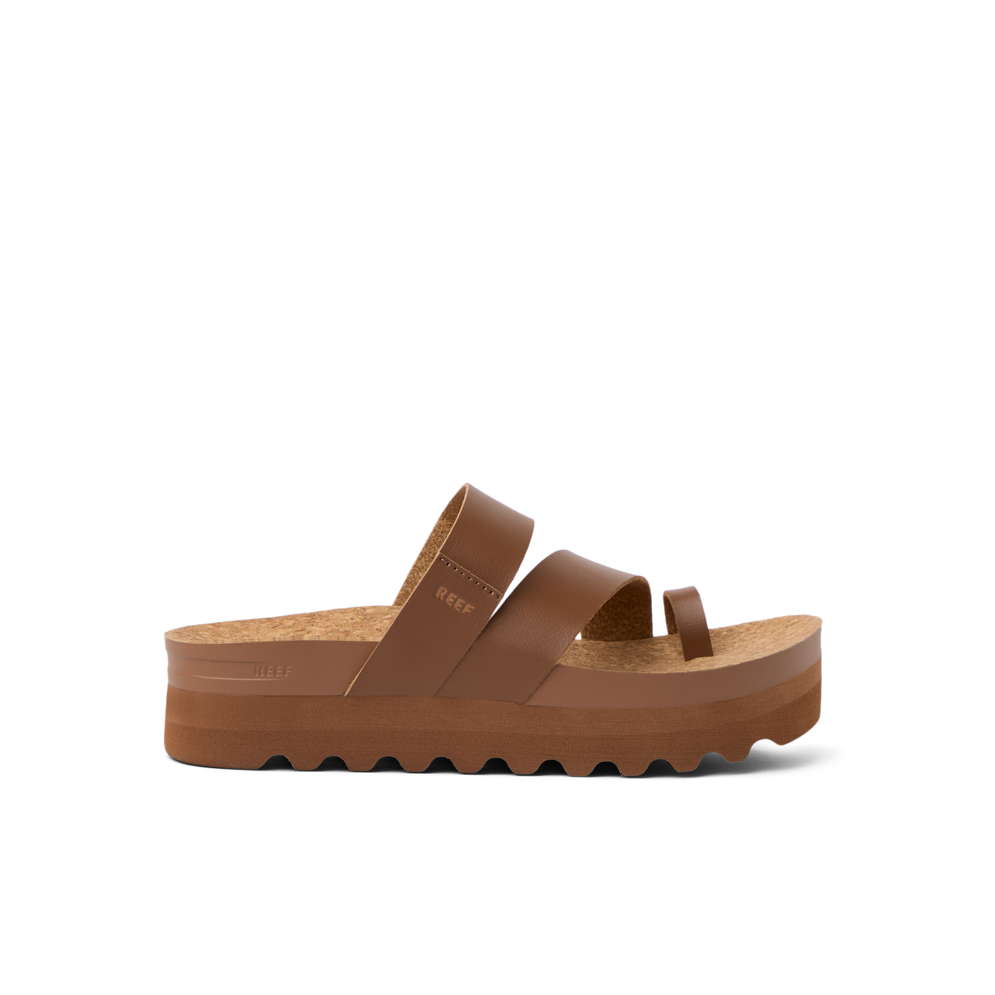Reef Vista Hi Layla Womens Sandal Chocolate 9