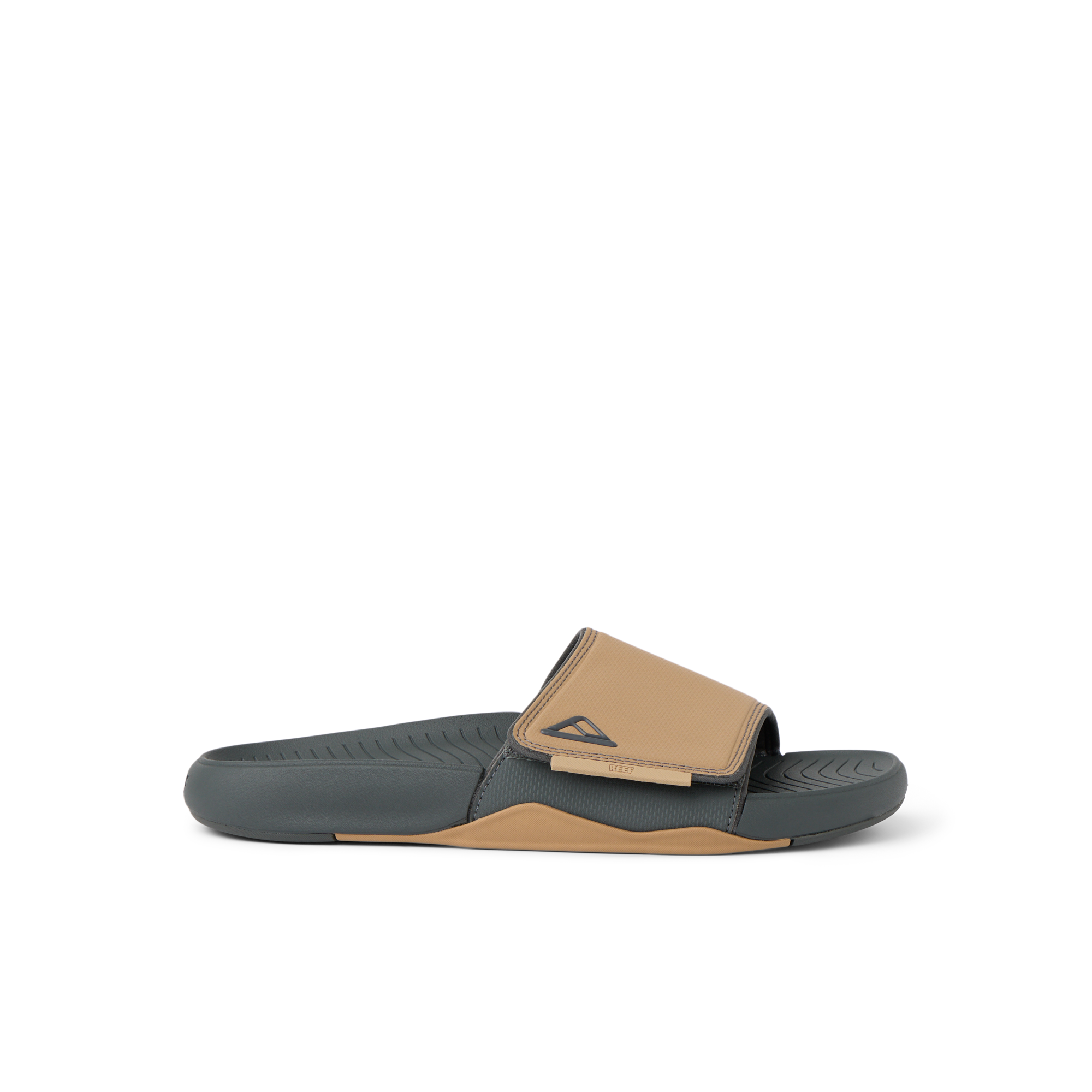 Reef Phantom Slab Mens Sandal Black-Tan 11