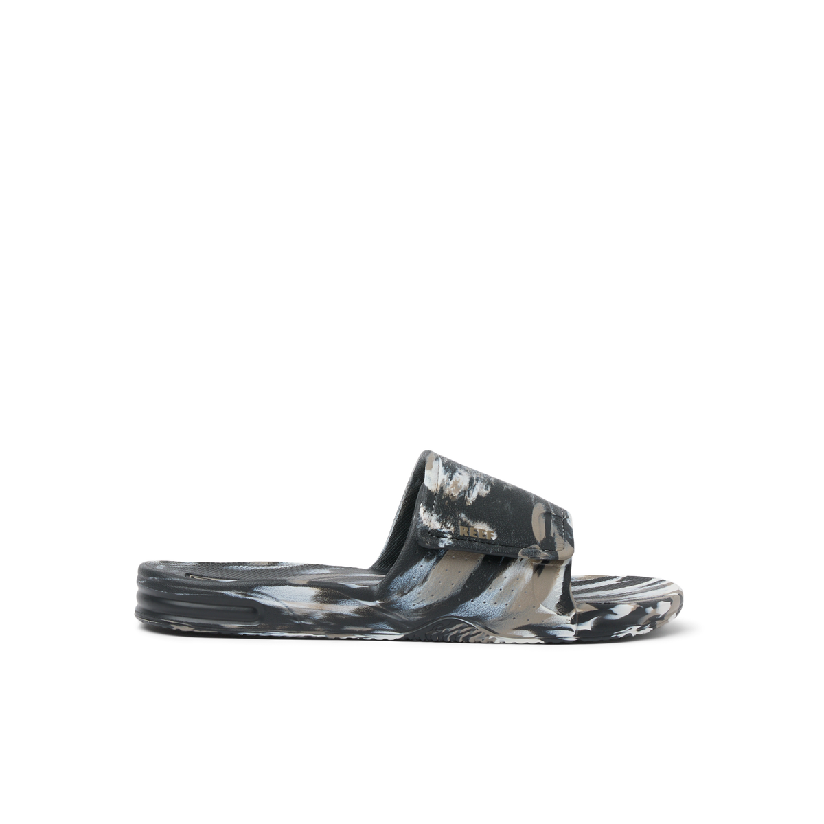 Reef Fanning Slide H2O Mens Sandal Black 12