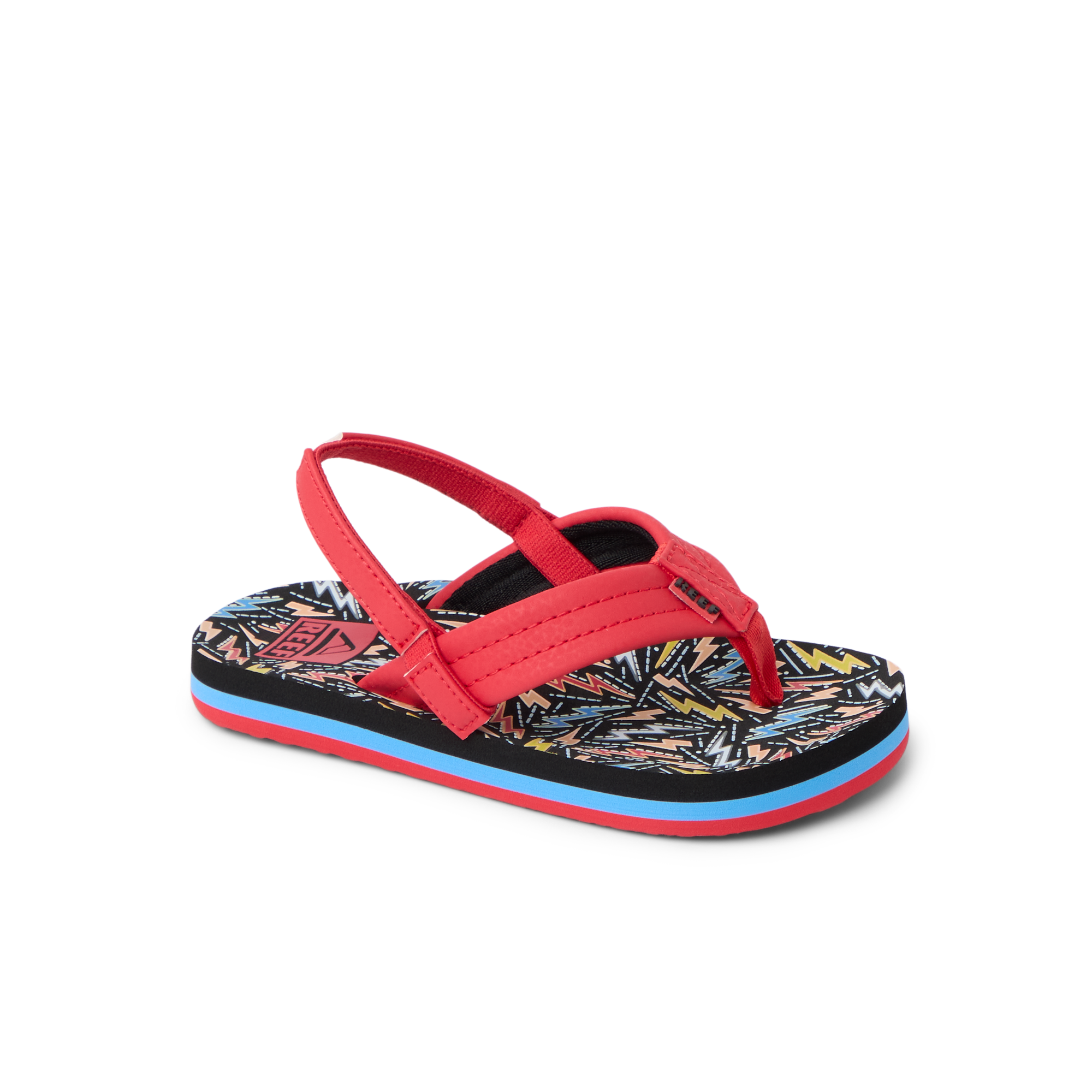 Reef Little Ahi Boys Sandal Multi Bolts 7 C
