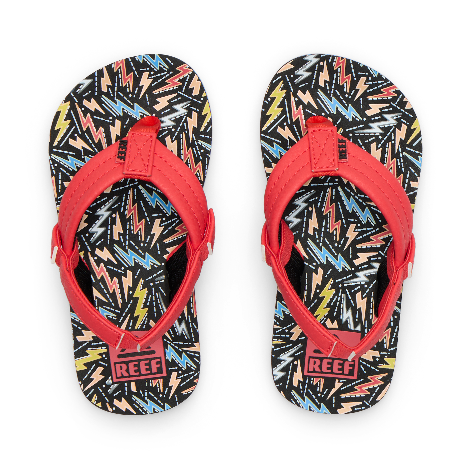 Reef Little Ahi Boys Sandal Multi Bolts 9 C