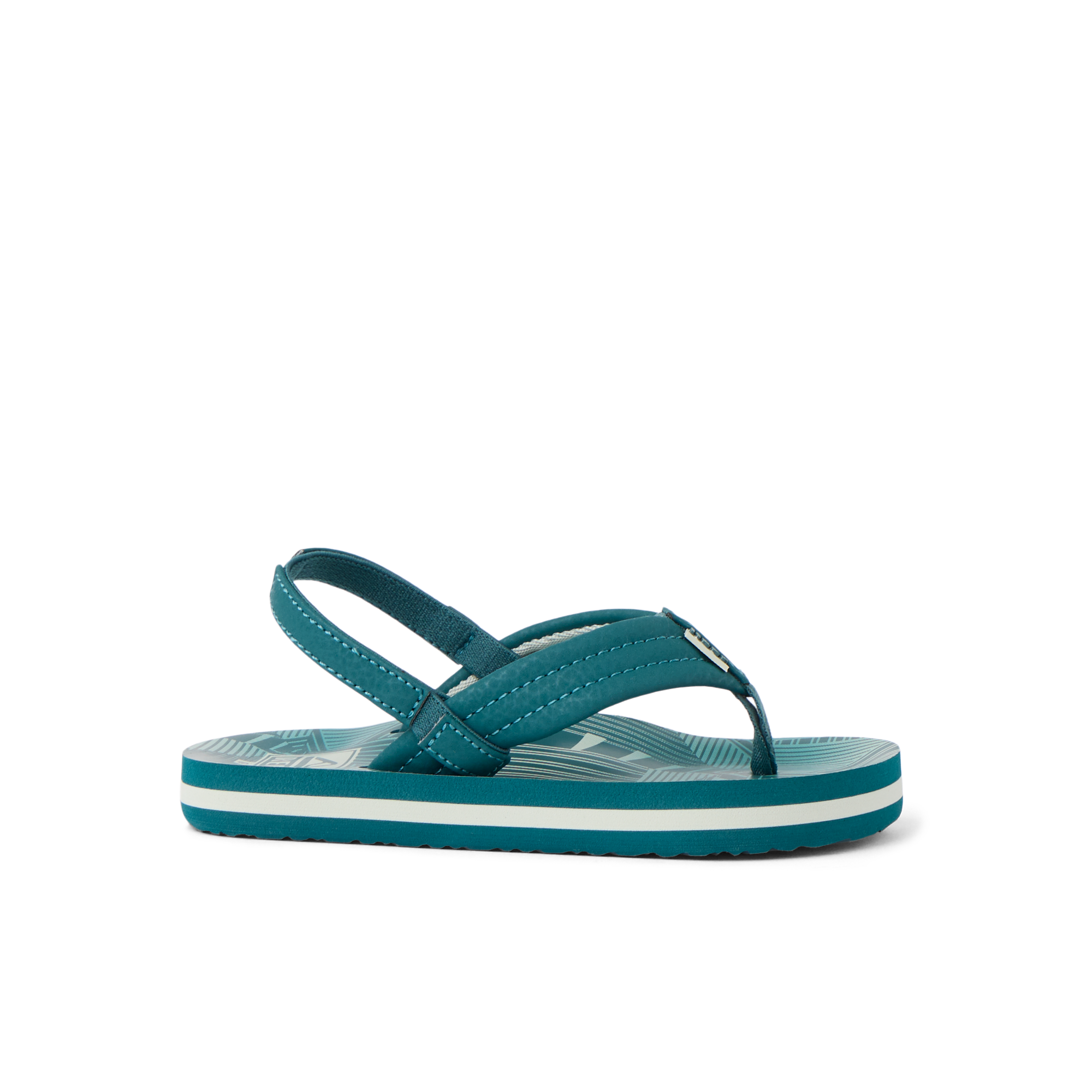 Reef Little Ahi Boys Sandal Sage Stripe 6 C