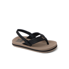 Reef Little Ahi Boys Sandal Black-Tan 6 C