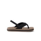Reef Little Ahi Boys Sandal Black-Tan 6 C