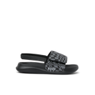 Reef Little Salty Boys Slide Black Swell Checker 8 C