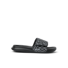 Reef Kids Salty Boys Slide Black Swell Checker 3 Y