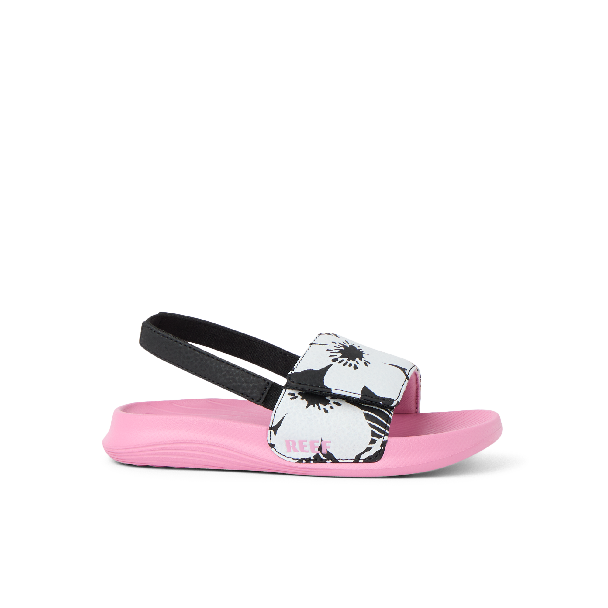 Reef Little Salty Girls Slide Black-Pink 9 C