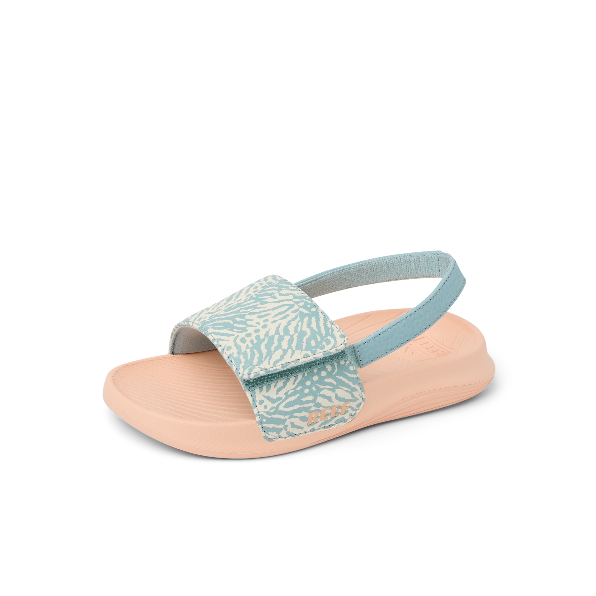Reef Little Salty Girls Slide Blue Haze 5 C