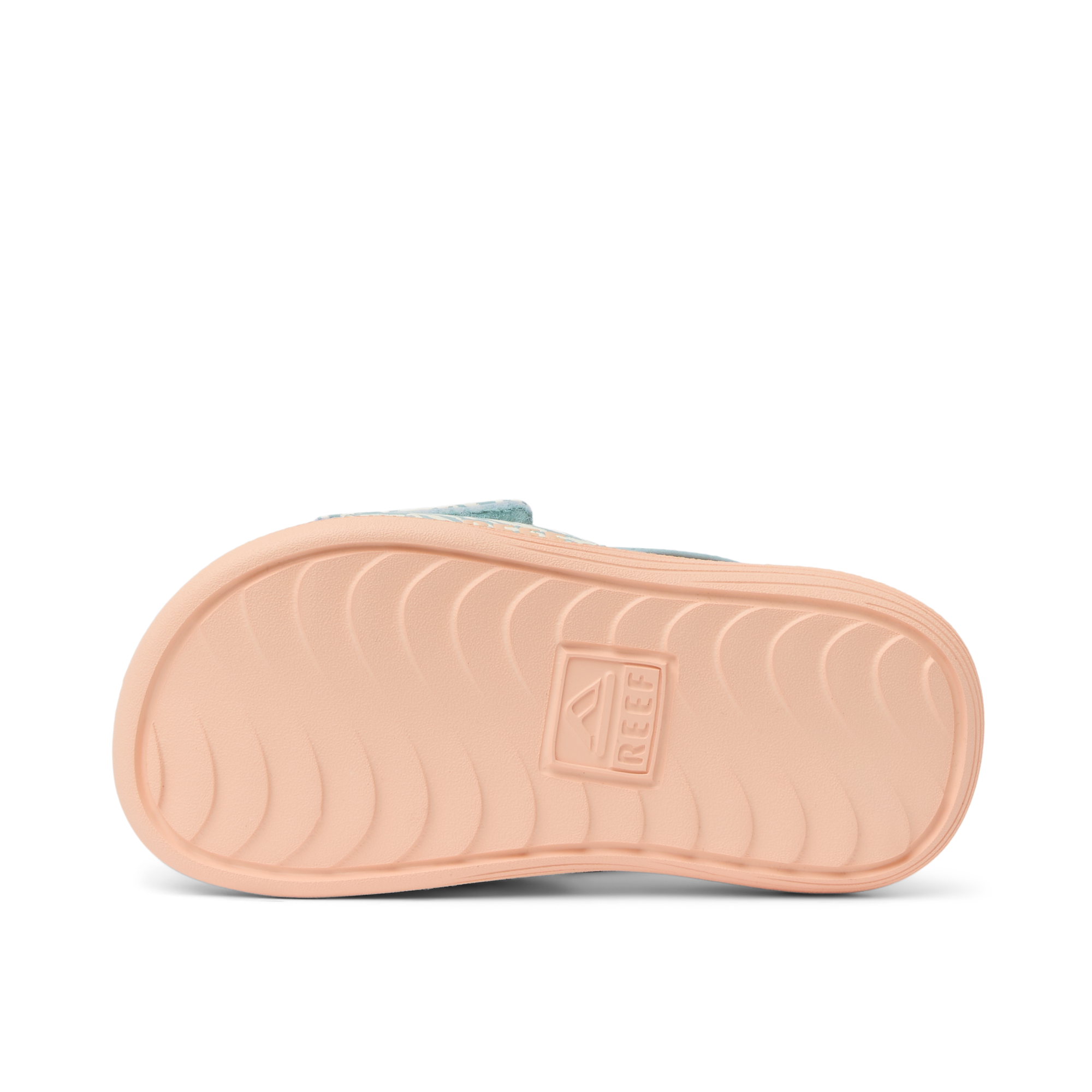 Reef Little Salty Girls Slide Blue Haze 5 C