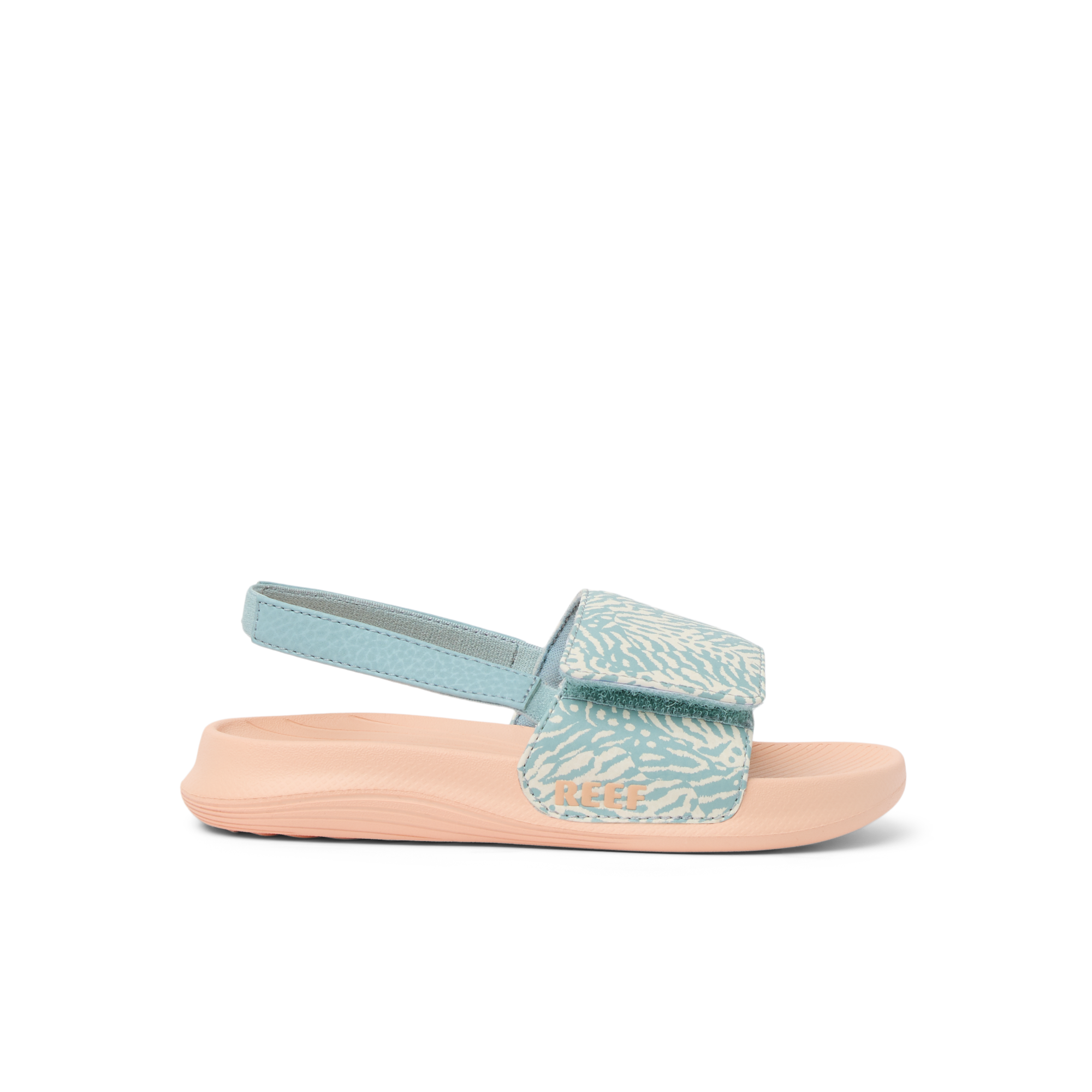 Reef Little Salty Girls Slide Blue Haze 7 C