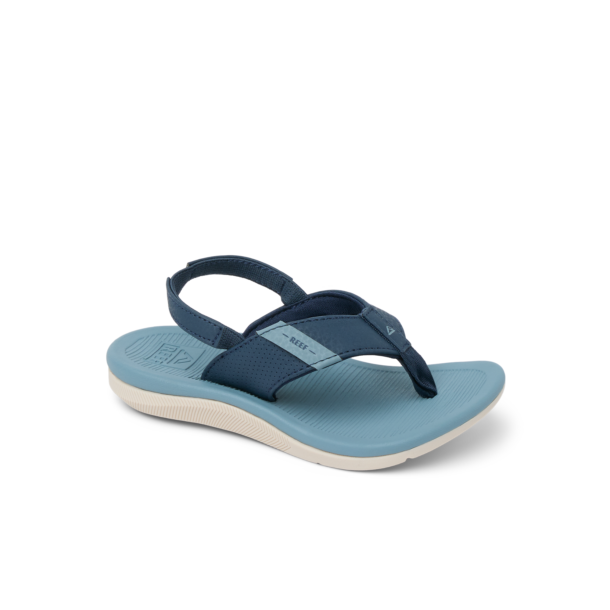 Reef Little Santa Ana Boys Sandal Blue-Faded Blue 3 C