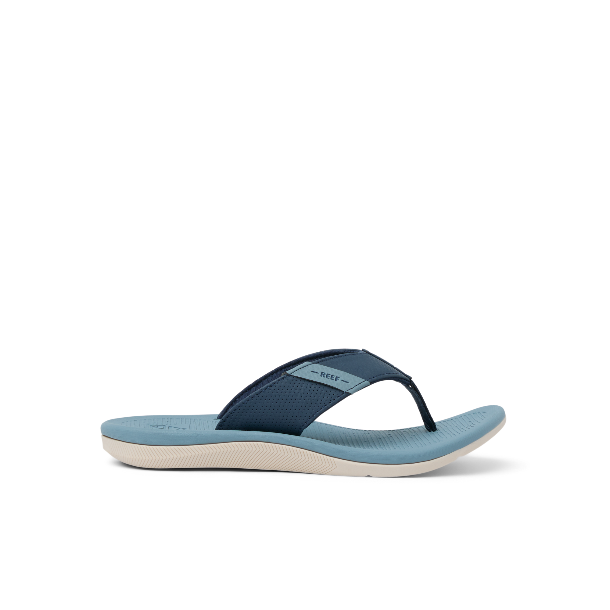 Reef Santa Ana Boys Sandal Blue-Faded Blue 5 Y