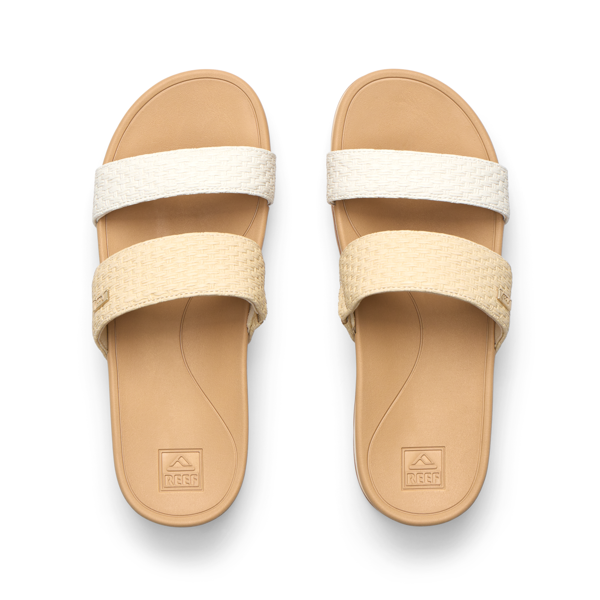 Reef Vista Hi Girls Sandal Beige Cream 13 C