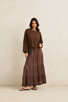 Rhythm Classic Knit Jumper CHO-CHOCOLATE 4L