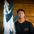 FCS 2 Crosby Colapinto PC Tri-Fin Set Black Blue L