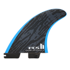 FCS 2 Crosby Colapinto PC Tri-Fin Set Black Blue L